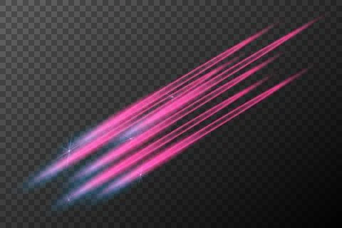 Light effect pink blue isolated flare explosion shiny dust line solar flare s Illustrazione stock