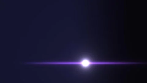 Light effect with soft glow and purple streak on dark Stock Footage 338287867