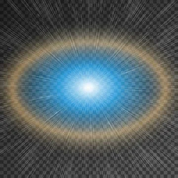 Light effect, speed effect Stock Illustration