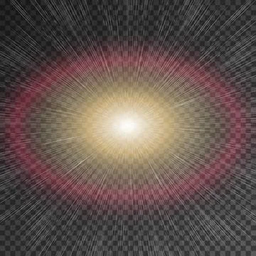 Light effect, speed effect Stock Illustration