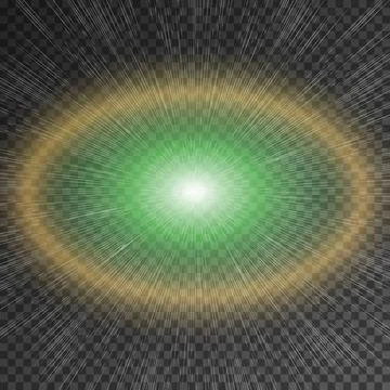 Light effect, speed effect Stock Illustration