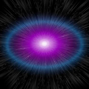 Light effect, speed effect Stock Illustration