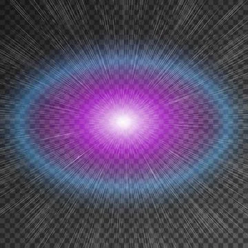 Light effect, speed effect Stock Illustration