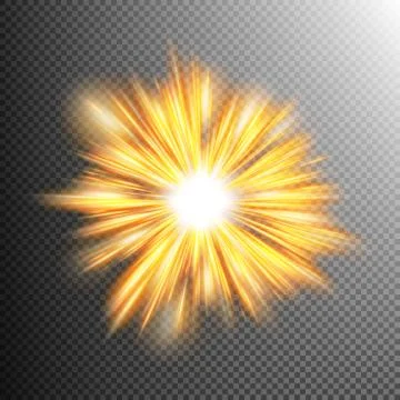 Light effect stars bursts. EPS 10 Illustrazione stock