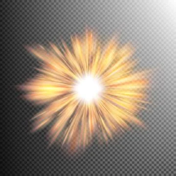 Light effect stars bursts. EPS 10 库存插图