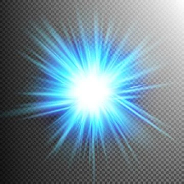 Light Effect Transparent Flare Lights. EPS 10 Stock Illustration