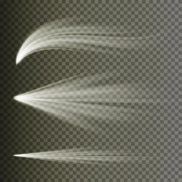 Light Effect Vector. Rays Burst Light. Isolated On Transparent Background 스톡 일러스트