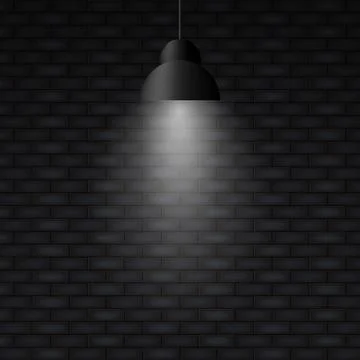Light effect on wall background. Modern picture. Vector background Stock Illustration