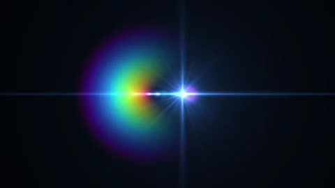 Light effects black screen overlay 5 colors red, green, orange, yellow, blue Stock Footage 278434597