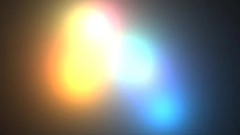 Light effects blend in an abstract display of colors Stock Footage 338007966
