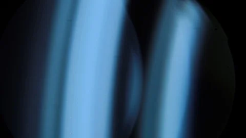 Light effects. Bright blue highlights. Stock Footage 98855020