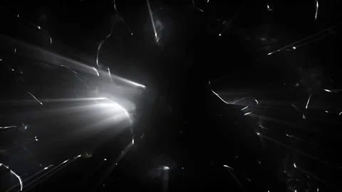 Light effects of a fancy fluid surface motions Vídeo Stock 91718134