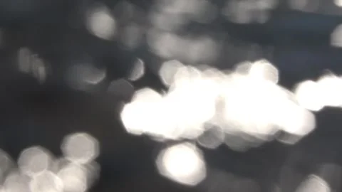 Light effects of flowing water from the stream Stock-Footage 262435466