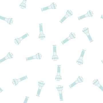 Light electronic device glyph vector seamless pattern Stock Illustration