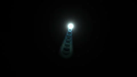 Light emerging from a dark tunnel creates a sense of depth 스톡 동영상 338202307