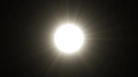 Light emission from the circle in the center. Stock Footage 107123485