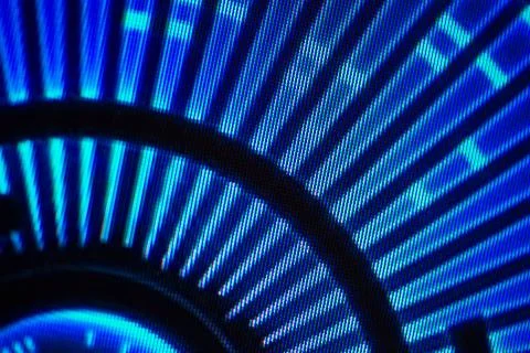 Light emitting diodes for LED display. Digital LED screen background Stock Photos