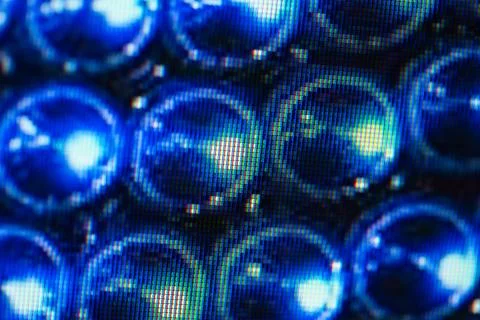 Light emitting diodes for LED display. Digital LED screen background Stock Photos