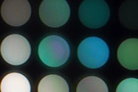 Light emitting diodes for LED display. Digital LED screen background Stock Photos