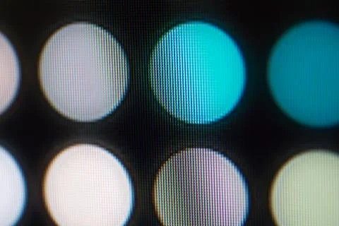 Light emitting diodes for LED display. Digital LED screen background Stock Photos