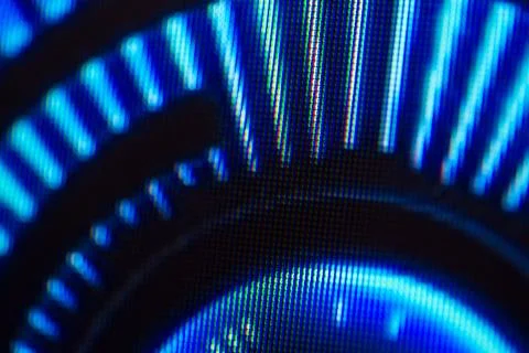 Light emitting diodes for LED display. Digital LED screen background Stock Photos