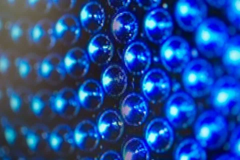 Light emitting diodes for LED display. Digital LED screen background Stock Photos