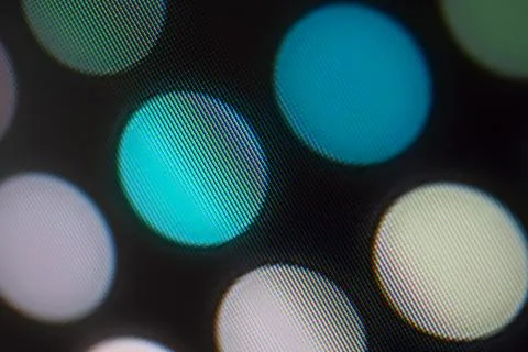 Light emitting diodes for LED display. Digital LED screen background Stock Photos