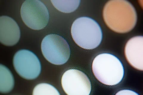Light emitting diodes for LED display. Digital LED screen background Stock Photos