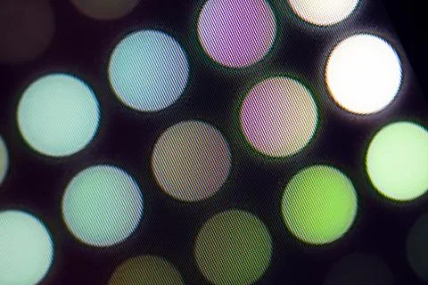 Light emitting diodes for LED display. Digital LED screen background Stock Photos