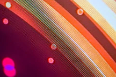 Light emitting diodes for LED display. Digital LED screen background Stock Photos
