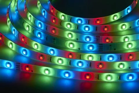 Light emitting diodes Stock Photos