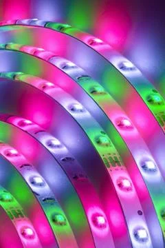 Light emitting diodes Stock Photos