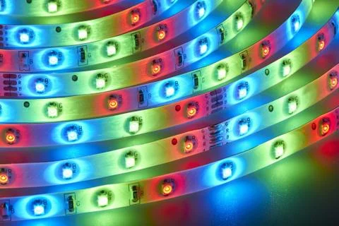 Light emitting diodes Stock Photos