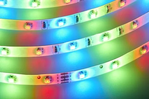 Light emitting diodes Stock Photos