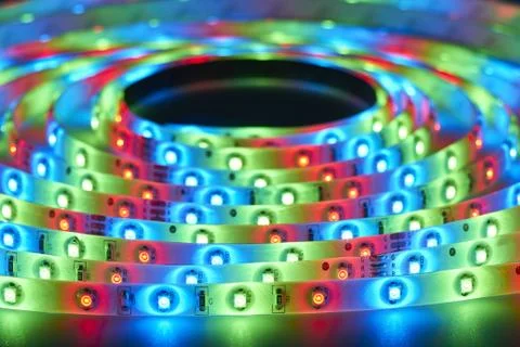 Light emitting diodes Stock Photos