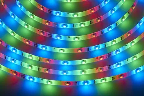 Light emitting diodes Stock Photos