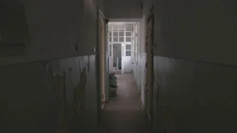 Light at the end of the corridor Stock Footage 199042069