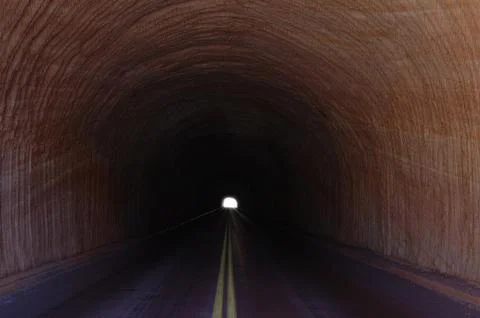 Light at the end Foto stock