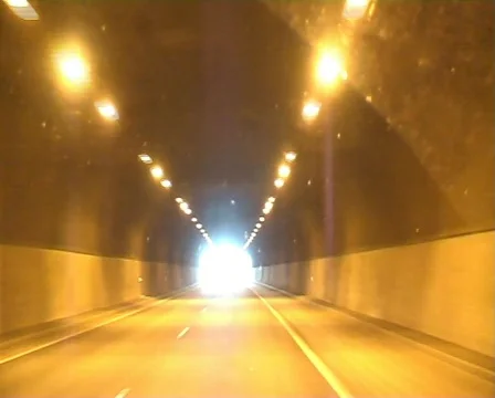 Light at the end of the tunnel Stock Footage 147950
