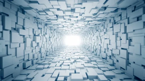 Light at the end of the tunnel Stock Footage 42137597