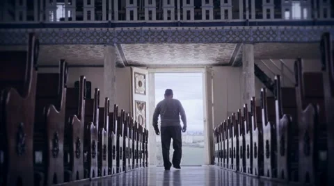 Light to the end of the tunnel Stock Footage 64456449