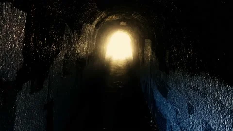 Light at the end of the tunnel 스톡 동영상 201498590