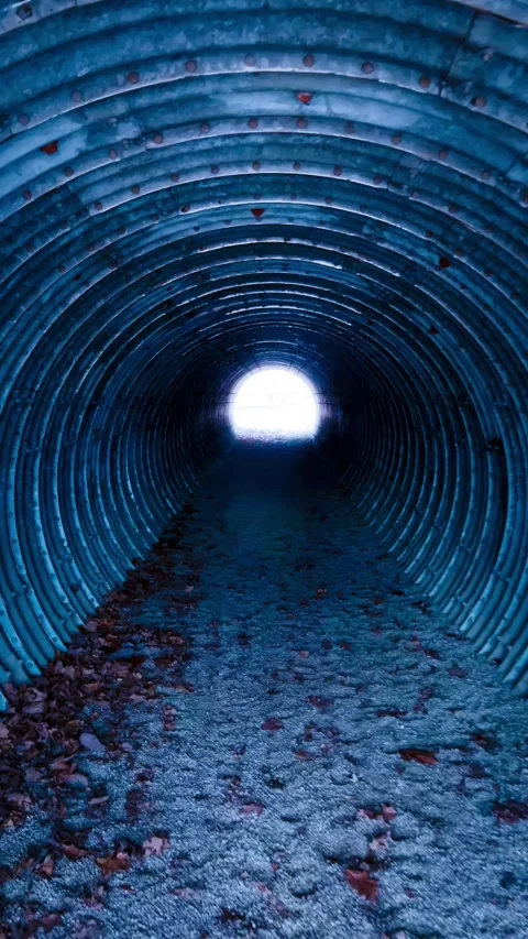 Light at the end of the tunnel Stock Footage 279523347