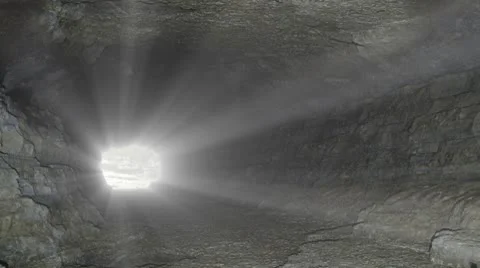 Light at the End of the Tunnel Loop Stock Footage 8926857