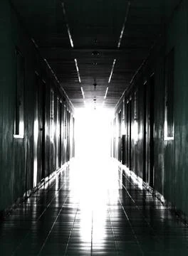 Light at the end of the tunnel Stock Photos