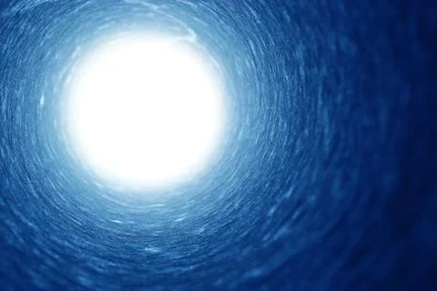 Light at the end of the tunnel Stock Photos