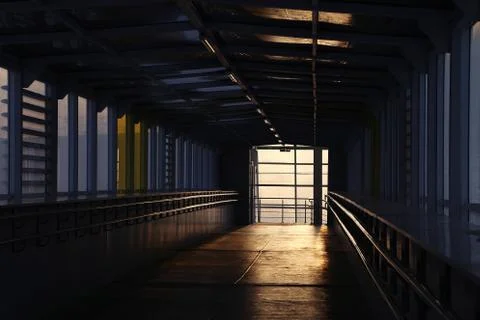 The Light at the End of the Tunnel Stock Photos