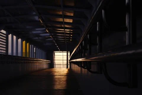 The Light at the End of the Tunnel Stock Photos