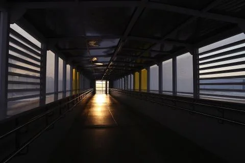 The Light at the End of the Tunnel Stock Photos