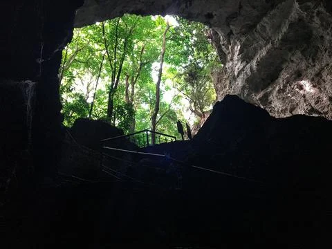 The light at the end of the tunnel Stock Photos